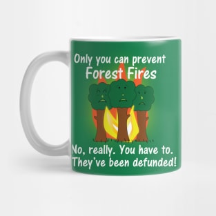 Only you can prevent forest fires Mug